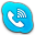 Skype Phone Alt Normal Icon 32x32 png